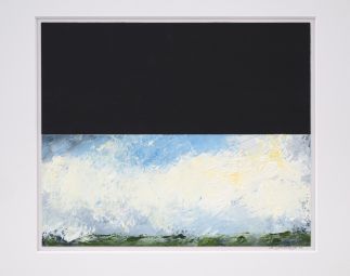 Alkydverf op karton 25x30 cm