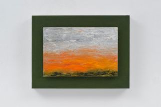 Olieverf en alkydverf op linnen op paneel en masonite 30x40 cm